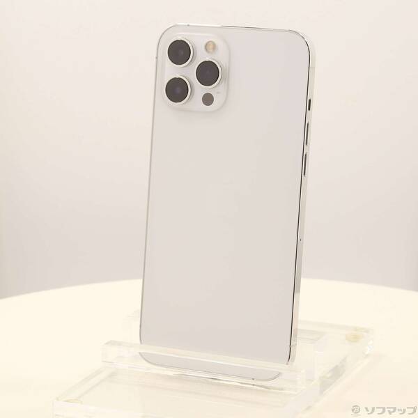 【中古】Apple(アップル) iPhone12 Pro Max 256GB シルバー MGD03J／A SIMフリー 【251-ud】