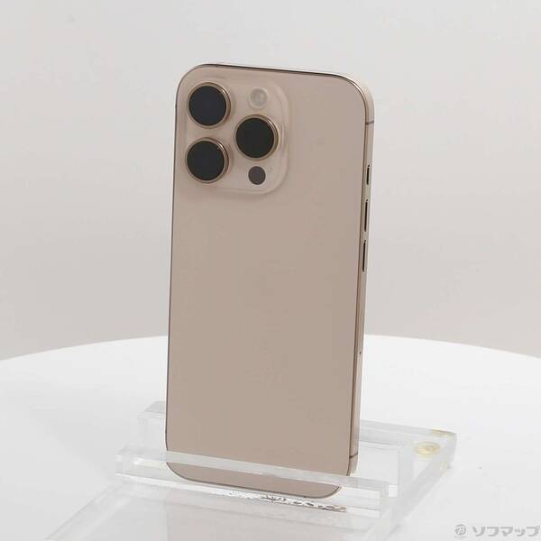 【中古】Apple(アップル) iPhone16 Pro 256GB デザートチタニウム MYN23J/A SIMフリー 【297-ud】