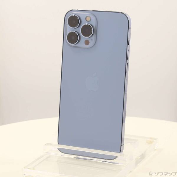 【中古】Apple(アップル) iPhone13 Pro Max 128GB シエラブルー MLJ73J／A SIMフリー 【344-ud】｜ソフマップ中古専門店