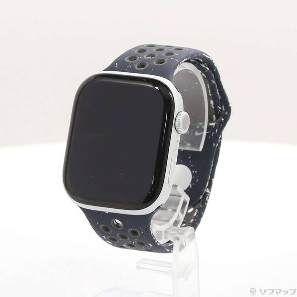【中古】Apple(アップル) Apple Watch Series 10 GPS 46mm シルバーアルミニウムケース ミッドナイトブラックNikeスポーツバンド 【377-ud】