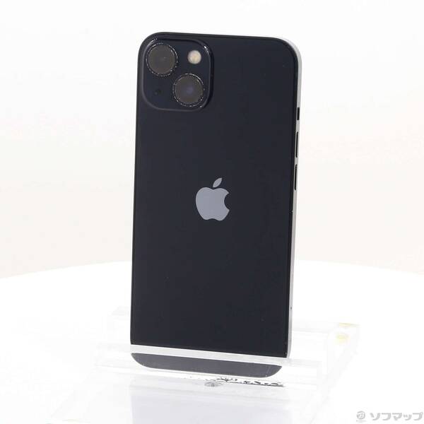 【中古】Apple(アップル) iPhone13 128GB ミッドナイト MLNC3J／A SIMフリー 【276-ud】
