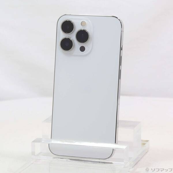 【中古】Apple(アップル) iPhone13 Pro 256GB シルバー MLUP3J／A SIMフリー 【269-ud】