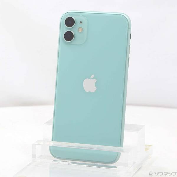 【中古】Apple(アップル) iPhone11 256GB グリーン MWMD2J／A SoftBank 【262-ud】