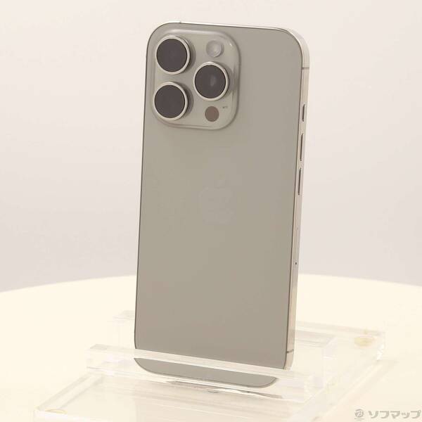【中古】Apple(アップル) iPhone16 Pro 256GB ナチュラルチタニウム MYN33J／A SIMフリー 【269-ud】