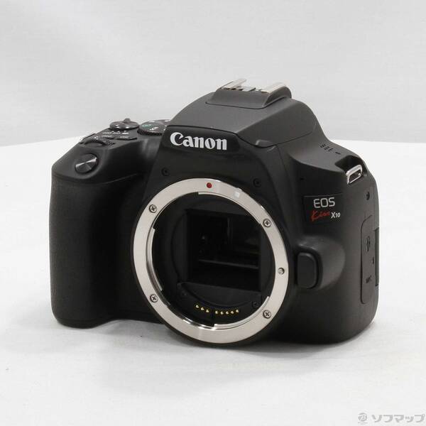 【中古】Canon(キヤノン) EOS Kiss X10黒いこと(W) 【196-ud】