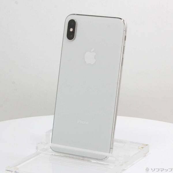 【中古】Apple(アップル) iPhoneXS Max 256GB シルバー MT6V2J／A SIMフリー 【377-ud】