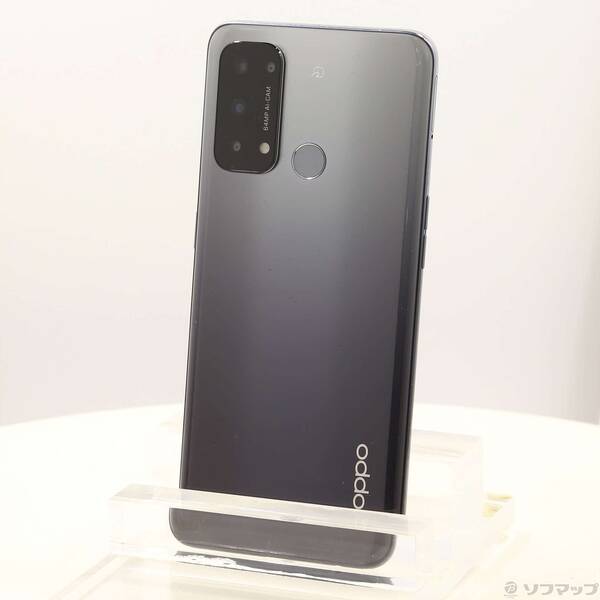 【中古】OPPO(オッポ) OPPO Reno5 A 128GB シルバーブラック CPH2199 SIMフリー 【349-ud】