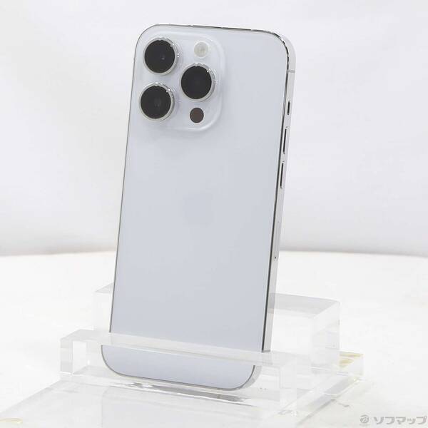 【中古】Apple(アップル) iPhone14 Pro 256GB シルバー MQ0Y3J／A SIMフリー 【297-ud】