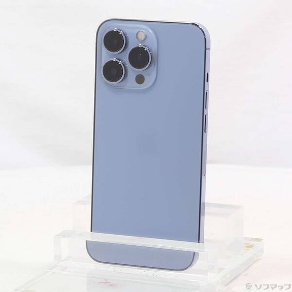 【中古】Apple(アップル) iPhone13 Pro 256GB シエラブルー MLUU3J／A SIMフリー 【276-ud】