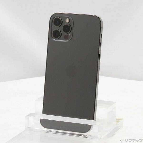 【中古】Apple(アップル) iPhone12 Pro 256GB グラファイト MGM93J/A SIMフリー 【305-ud】