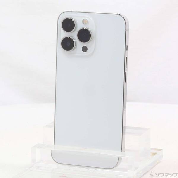【中古】Apple(アップル) iPhone13 Pro 256GB シルバー MLUP3J／A SIMフリー 【251-ud】
