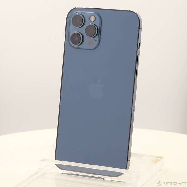 【中古】Apple(アップル) iPhone12 Pro Max 256GB パシフィックブルー MGD23J／A SIMフリー 【295-ud】 46,196円