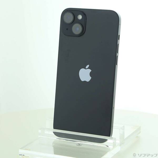 【中古】Apple(アップル) iPhone14 Plus 256GB ミッドナイト MQ4J3J／A SIMフリー 【251-ud】