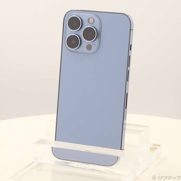 【中古】Apple(アップル) iPhone13 Pro 256GB シエラブルー MLUU3J／A SIMフリー 【251-ud】