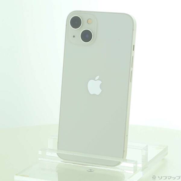 【中古】Apple(アップル) iPhone13 128GB スターライト MLND3J／A SIMフリー 【368-ud】 34,436円