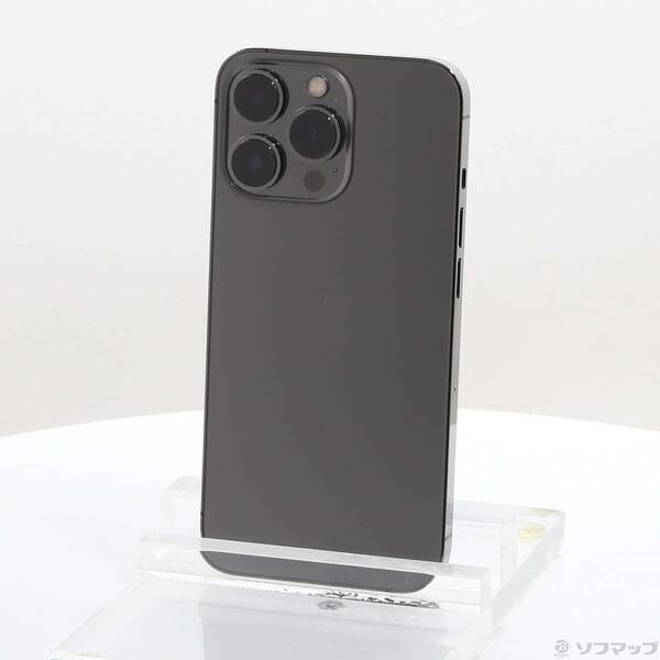 【中古】Apple(アップル) iPhone13 Pro 256GB グラファイト NLUN3J／A SIMフリー 【305-ud】