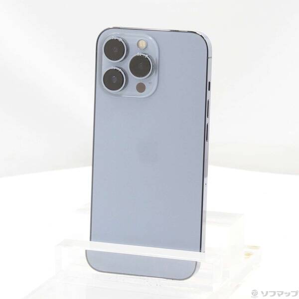 【中古】Apple(アップル) iPhone13 Pro 256GB シエラブルー MLUU3J／A SIMフリー 【305-ud】