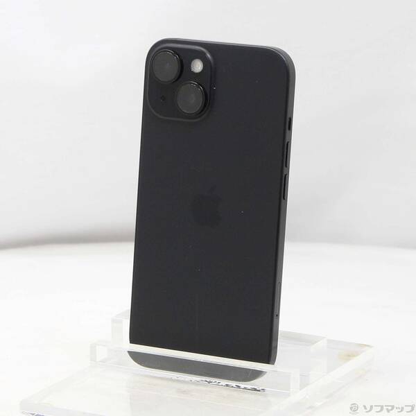 【中古】Apple(アップル) iPhone15 128GB ブラック MTMH3J／A SIMフリー 【198-ud】｜ソフマップ中古専門店 49,045円