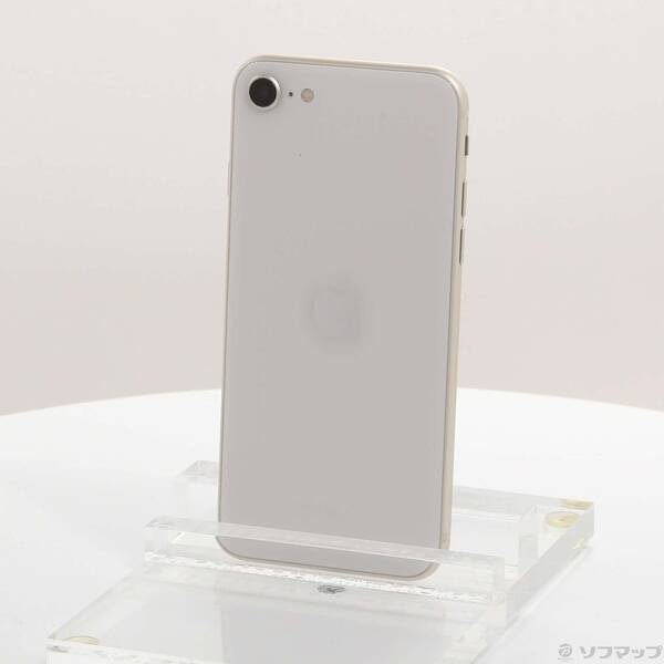【中古】Apple(アップル) iPhone SE 第3世代 128GB スターライト MMYG3J/A SIMフリー 【352-ud】