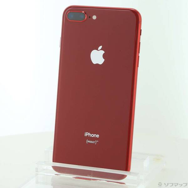【中古】Apple(アップル) iPhone8 Plus 256GB プロダクトレッド MRTM2J／A SIMフリー 【247-ud】