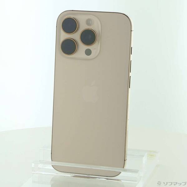 【中古】Apple(アップル) iPhone16 Pro 256GB デザートチタニウム MYN23J／A SIMフリー 【269-ud】