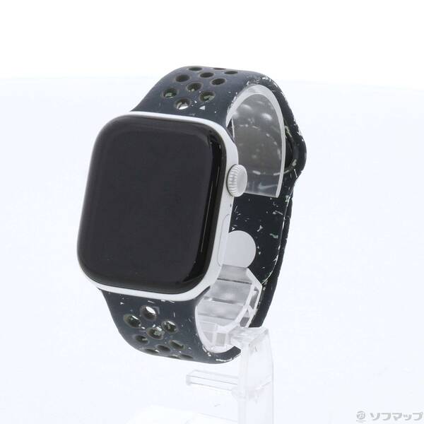 【中古】Apple(アップル) Apple Watch Series 10 GPS 42mm シルバーアルミニウムケース ミッドナイトスカイNikeスポーツバンド 【368-ud】