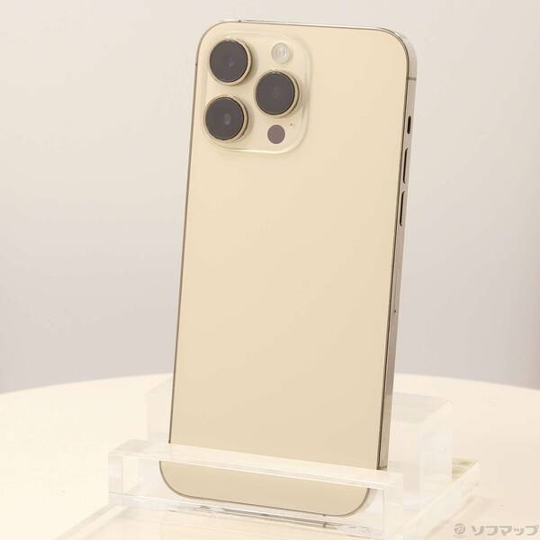 【中古】Apple(アップル) iPhone14 Pro Max 512GB ゴールド NQ9H3J／A SIM無償性 【262-ud】