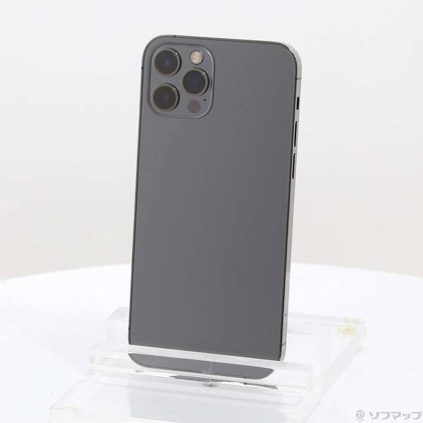 【中古】Apple(アップル) iPhone12 Pro 256GB グラファイト MGM93J／A SoftBank 【349-ud】
