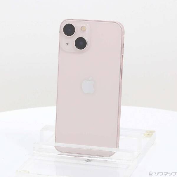 【中古】Apple(アップル) iPhone13 mini 128GB ピンク MLJF3J／A SIMフリー 【349-ud】