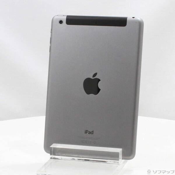 【中古】Apple(アップル) iPad mini 2 16GB スペースグレイ ME800J／A SIMフリー 【377-ud】
