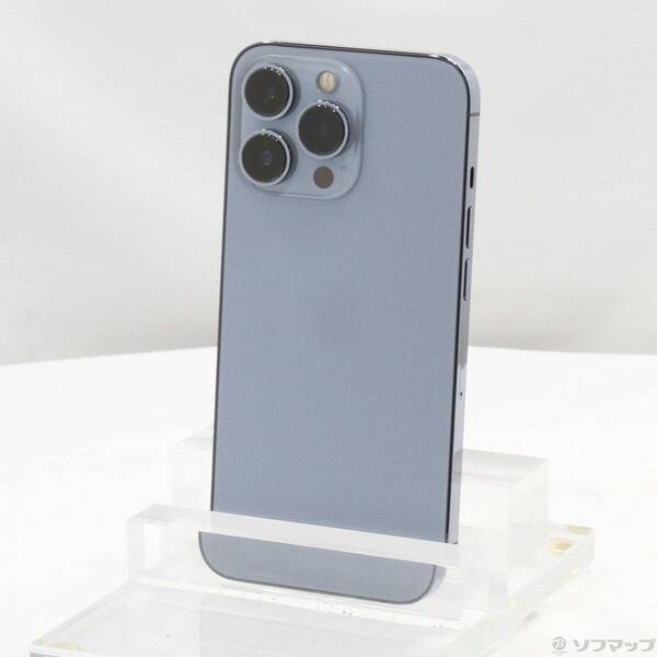 【中古】Apple(アップル) iPhone13 Pro 256GB シエラブルー MLUU3J／A SIMフリー 【262-ud】