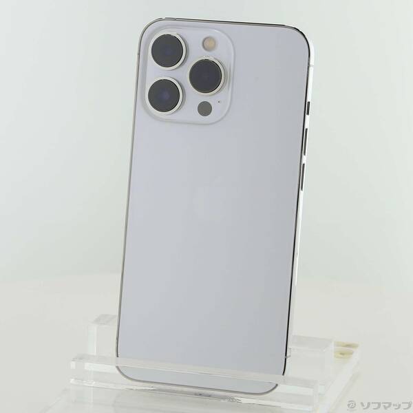 【中古】Apple(アップル) iPhone13 Pro 512GB シルバー MLUW3J／A SIMフリー 【348-ud】