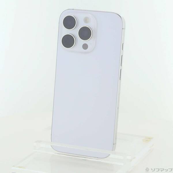【中古】Apple(アップル) iPhone16 Pro 256GB ホワイトチタニウム 3N744J／A SIMフリー 【348-ud】