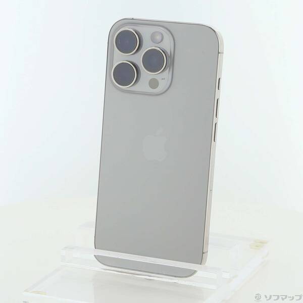 【中古】Apple(アップル) iPhone16 Pro 256GB ナチュラルチタニウム 3N746J／A SIMフリー 【349-ud】