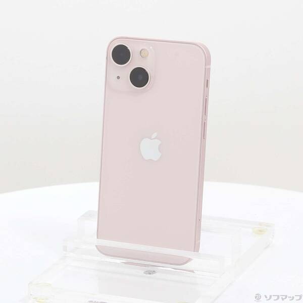 【中古】Apple(アップル) iPhone13 mini 128GB ピンク MLJF3J／A SIMフリー 【344-ud】
