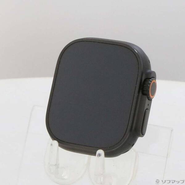 【中古】Apple(アップル) 〔展示品〕 Apple Watch Ultra 2 GPS + Cellular 49mm ブラックチタニウムケース バンド無し 【377-ud】