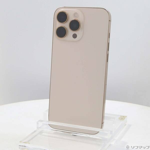 【中古】Apple(アップル) iPhone16 Pro Max 512GB デザートチタニウム MYWN3J/A SIMフリー 【377-ud】