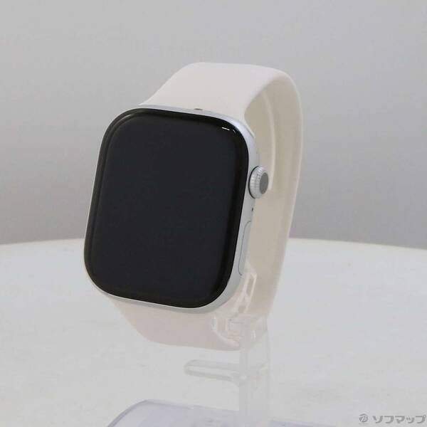 【中古】Apple(アップル) Apple Watch Series 10 GPS 46mm シルバーアルミニウムケース ライトブラッシュソロループ 【276-ud】