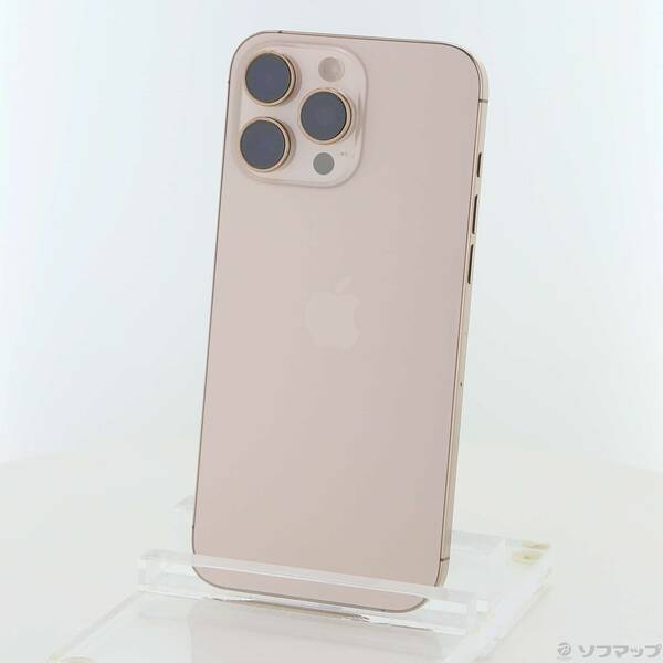【中古】Apple(アップル) iPhone16 Pro Max 512GB デザートチタニウム MYWN3J／A SIMフリー 【349-ud】