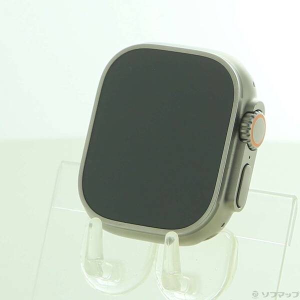 【中古】Apple(アップル) Apple Watch Ultra GPS + Cellular 49mm チタニウムケース バンド無し 【377-ud】