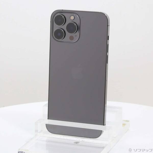 【中古】Apple(アップル) iPhone13 Pro Max 128GB グラファイト MLJ43J／A SIMフリー 【269-ud】