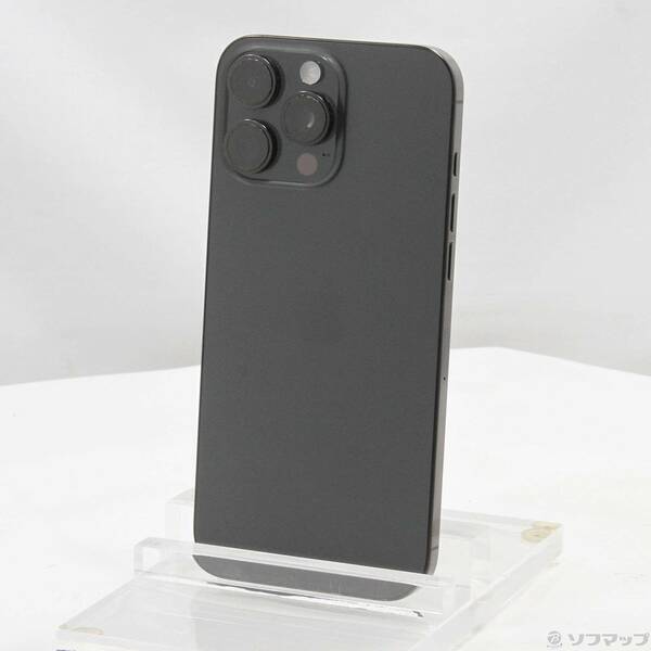 【中古】Apple(アップル) iPhone16 Pro Max 512GB ブラックチタニウム MYWL3J／A SIMフリー 【377-ud】