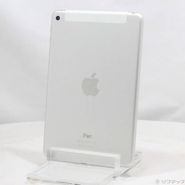 【中古】Apple(アップル) iPad mini 4 64GB シルバー MK732J／A SoftBank 【344-ud】