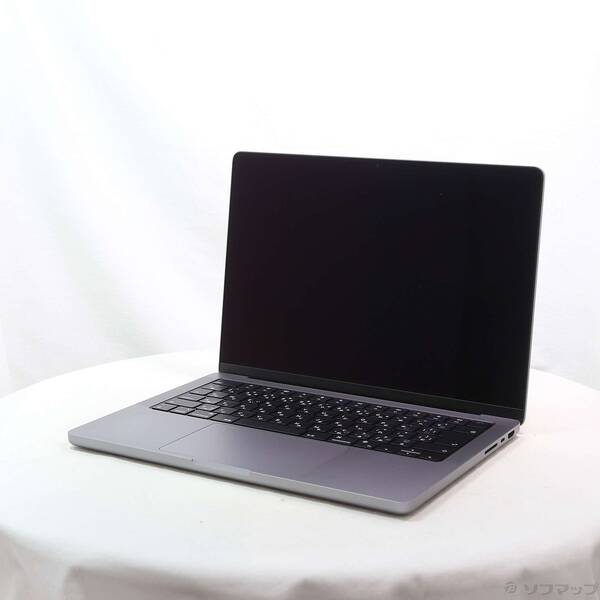 【中古】Apple(アップル) MacBook Pro 14.2-inch Late-2021 MKGP3J／A Apple M1 Pro 8コアCPU_14コアGPU 16GB SSD1TB スペースグレイ 〔15.3 Sequoia〕 【258-ud】
