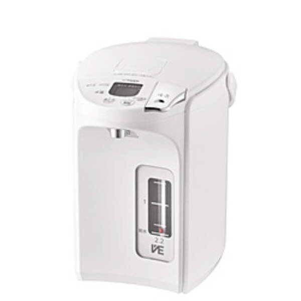 【中古】TIGER(虎) 〔見せびらかす品〕 灯かりポット アーバンホワイト PIP-G220WE ［2.2L ／蒸気船受け答え役立つことつき］ 【198-ud】