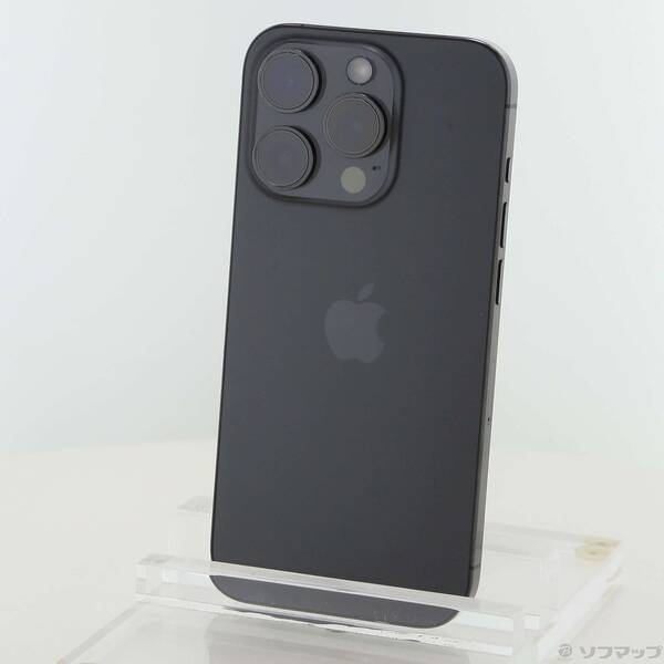 【中古】Apple(アップル) iPhone15 Pro 128GB ブラックチタニウム MTU73J/A SIMフリー 【305-ud】