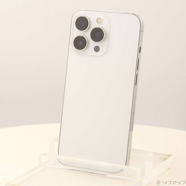 【中古】Apple(アップル) iPhone13 Pro 512GB シルバー MLUW3J／A SIMフリー 【348-ud】