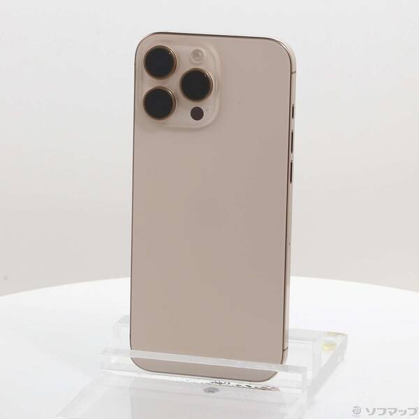 【中古】Apple(アップル) iPhone16 Pro Max 512GB デザートチタニウム MYWN3J／A SIMフリー 【269-ud】