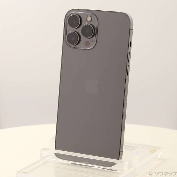 【中古】Apple(アップル) iPhone13 Pro Max 128GB グラファイト MLJ43J／A SIMフリー 【262-ud】