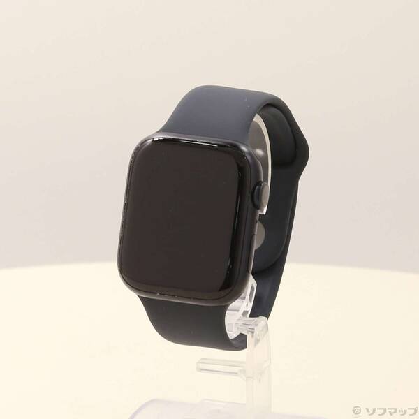 【中古】Apple(アップル) Apple Watch Series 9 GPS 45mm ミッドナイトアルミニウムケース ミッドナイトスポーツバンド 【198-ud】｜ソフマップ中古専門店